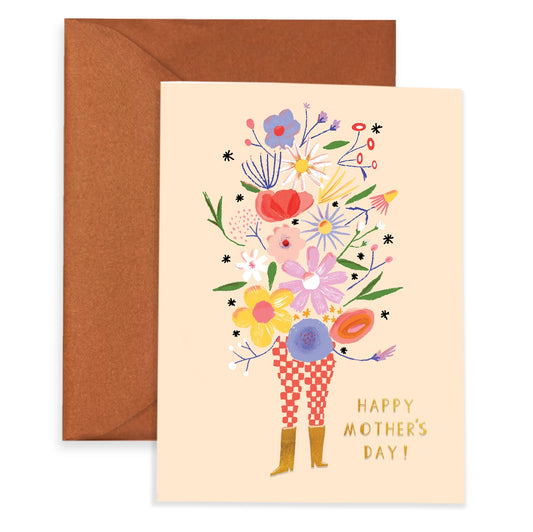 Flower Tower Card