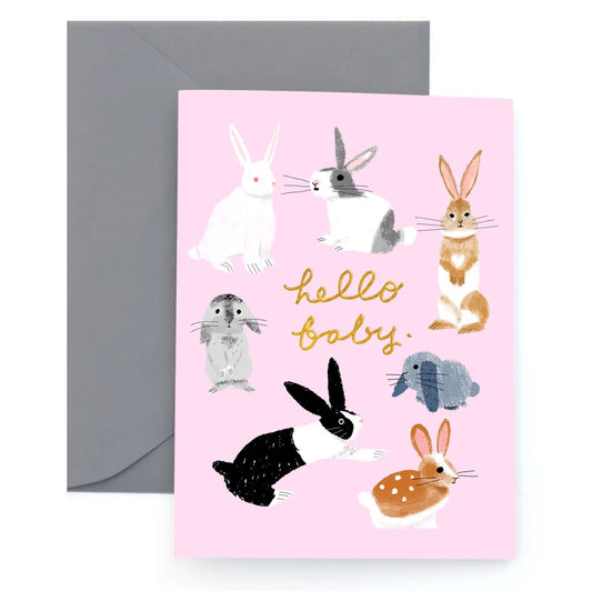 Bunny Baby Card