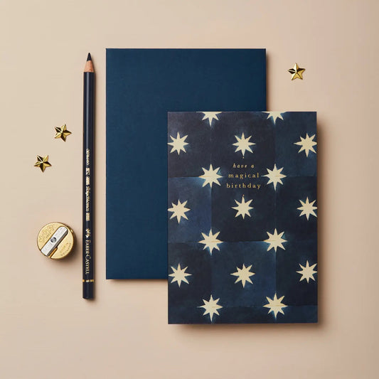 'Magical Birthday' Stars Card